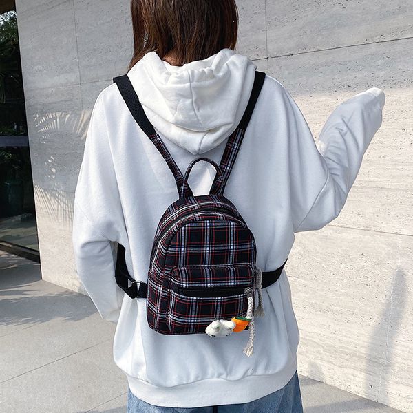 backpack korean fashion women's striped plaid 2020 new college style small fresh canvas school bag backpack
backpack korean fashion women's striped plaid 2020 new college style small fresh canvas school bag backpack