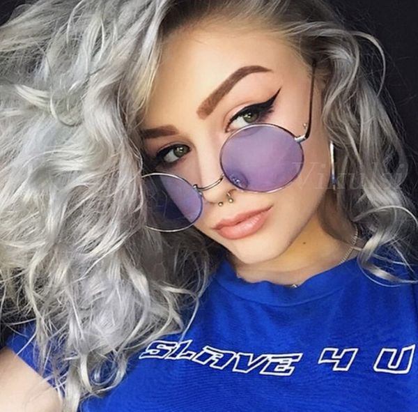 2019 round sunglasses women red yellow blue green clear lens sun glasses for women small hip hop sunglasses de sol, White;black
2019 round sunglasses women red yellow blue green clear lens sun glasses for women small hip hop sunglasses de sol, White;black