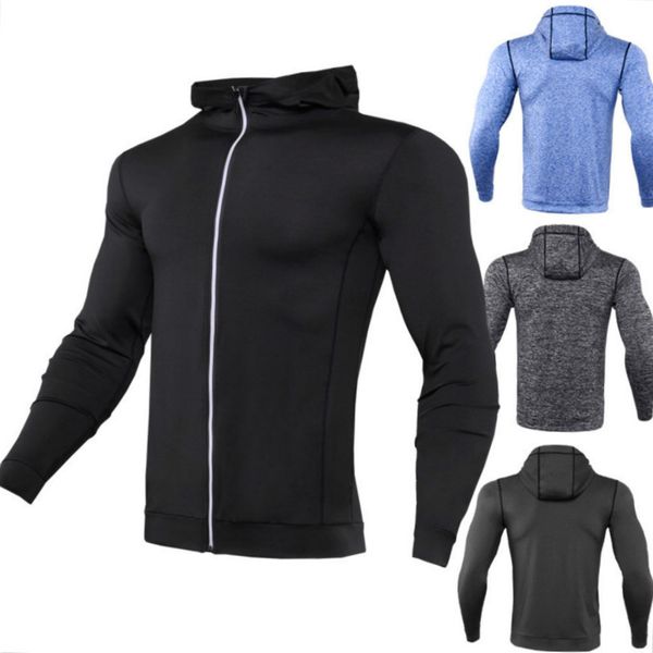 quick dry hooded jacket autumn winter running clothes fitness clothing long sleeves hoodies for men solid design men hoodies, Black
quick dry hooded jacket autumn winter running clothes fitness clothing long sleeves hoodies for men solid design men hoodies, Black