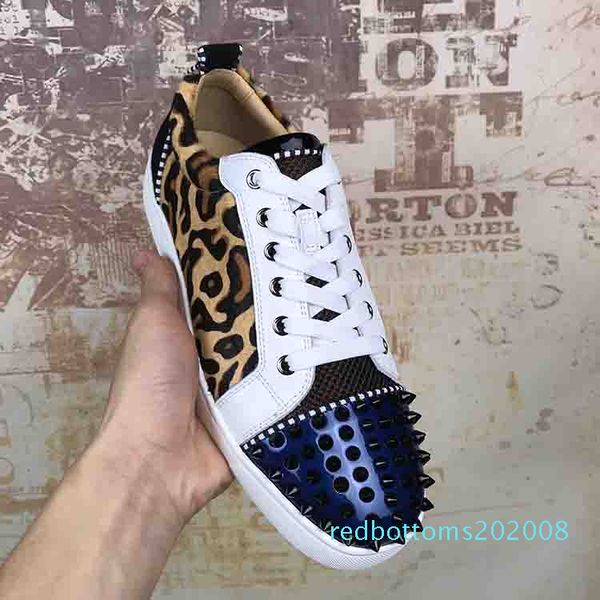 red sole design men sneakers red bottom low-junior spikes flats shoes men and women leather sneakers casual graffiti r08, Black
red sole design men sneakers red bottom low-junior spikes flats shoes men and women leather sneakers casual graffiti r08, Black