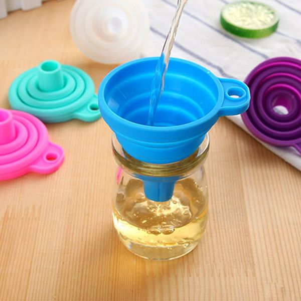 silicone folding candy color funnel long-neck kitchen funnels liquid dispensing oil case high temperature resistant
silicone folding candy color funnel long-neck kitchen funnels liquid dispensing oil case high temperature resistant