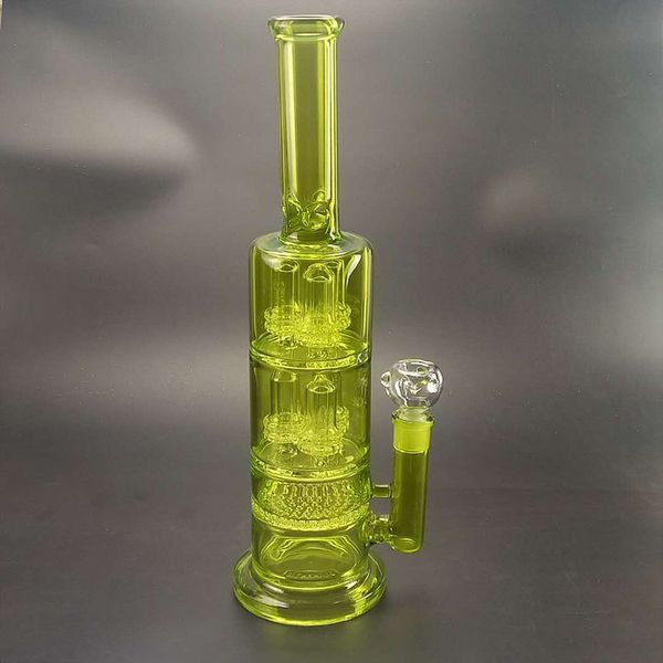 16.5 inch green glass bong large honey straw bubbler high quality resistant transparent 14mm downstem thicke crystal straight recycler bong
16.5 inch green glass bong large honey straw bubbler high quality resistant transparent 14mm downstem thicke crystal straight recycler bong
