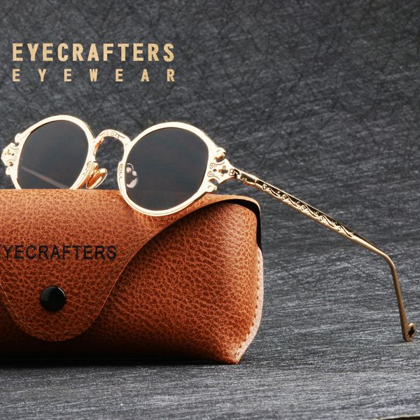 luxury gold metal brand designer sunglasses mens womens oval round gothic sunglasses retro vintage steam punk, White;black
luxury gold metal brand designer sunglasses mens womens oval round gothic sunglasses retro vintage steam punk, White;black