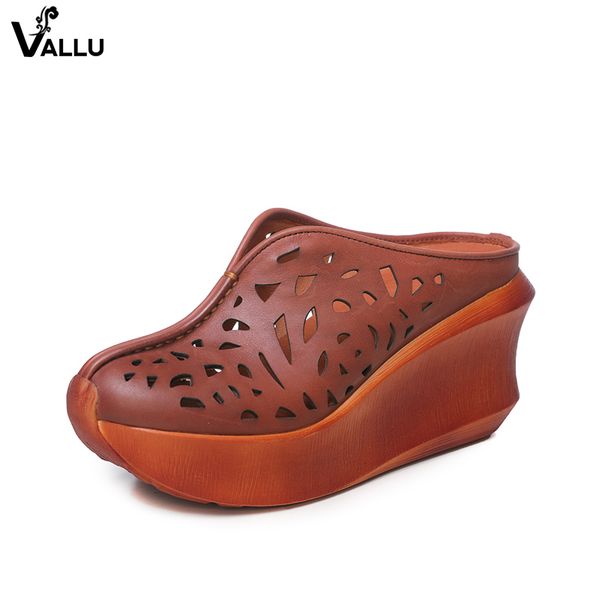 slide sandals women genuine leather female wedges cut out platform handmade comfortable slippers casual lady heeled shoes, Black
slide sandals women genuine leather female wedges cut out platform handmade comfortable slippers casual lady heeled shoes, Black