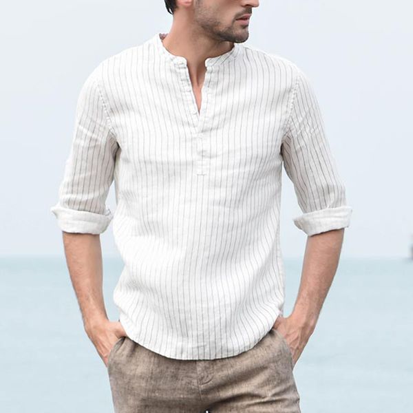 men shirt camisas casual three quarter male blouse vintage linen solid short sleeve shirt men streetwear camisa masculina, White;black
men shirt camisas casual three quarter male blouse vintage linen solid short sleeve shirt men streetwear camisa masculina, White;black