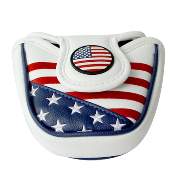 golf putter headcovers, mallet putter cover club head protector