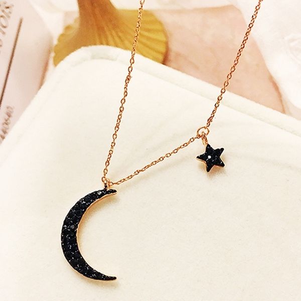 горячие продажи корейского модный черный crystal moon star подвеска gold chain себе длинное ожерелье для женщин девушки ювелирных изделий bi, Silver
горячие продажи корейского модный черный crystal moon star подвеска gold chain себе длинное ожерелье для женщин девушки ювелирных изделий bi, Silver