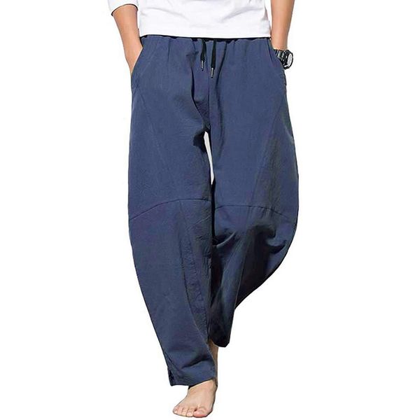 summer men cotton trousers oversized men pants solid color harem pants drawstring casual sweatpants pantalones hombre wide leg, Black
summer men cotton trousers oversized men pants solid color harem pants drawstring casual sweatpants pantalones hombre wide leg, Black