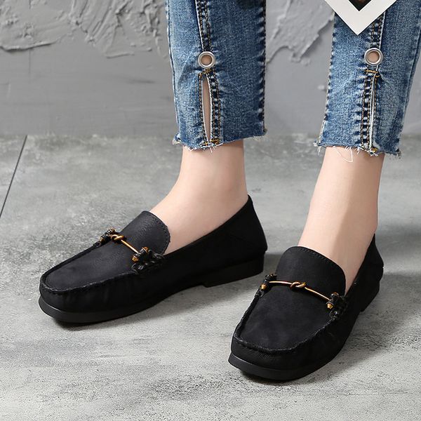 johnature women shoes flats genuine leather 2020 new spring round toe shallow casual sewing handmade concise soft ladies shoes, Black
johnature women shoes flats genuine leather 2020 new spring round toe shallow casual sewing handmade concise soft ladies shoes, Black