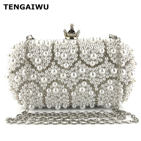 mini hand-woven pearl bags handmade beaded crossbody bags handbags women famous brands evening clutches purse
mini hand-woven pearl bags handmade beaded crossbody bags handbags women famous brands evening clutches purse