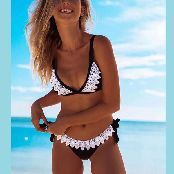 2019 brazil lace women's split solid color 2019 swimsuit bikini brazil lace bikini women's split swimsuit solid color, White;black
2019 brazil lace women's split solid color 2019 swimsuit bikini brazil lace bikini women's split swimsuit solid color, White;black