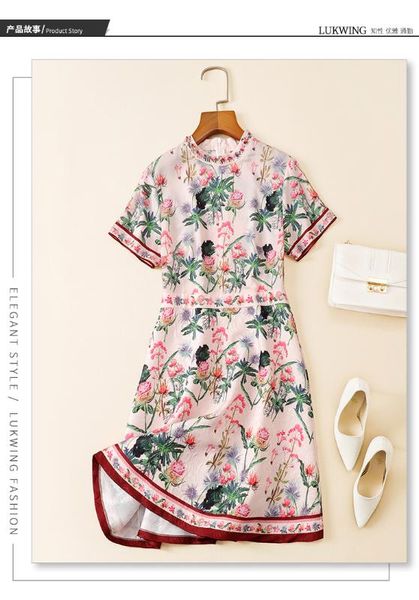 wb6314 new fashion women 2020 spring dress luxury european design party style dress, White;black
wb6314 new fashion women 2020 spring dress luxury european design party style dress, White;black