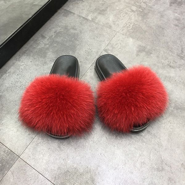 women fur slides real fox fur slides slippers 2020 sell fox fur slides slipper, Black
women fur slides real fox fur slides slippers 2020 sell fox fur slides slipper, Black