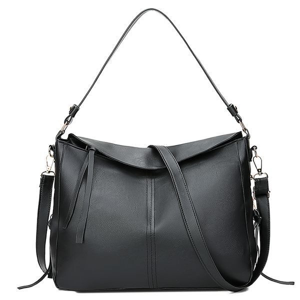 women leather tote bag handbag lady purse shoulder messenger satchal bags /by