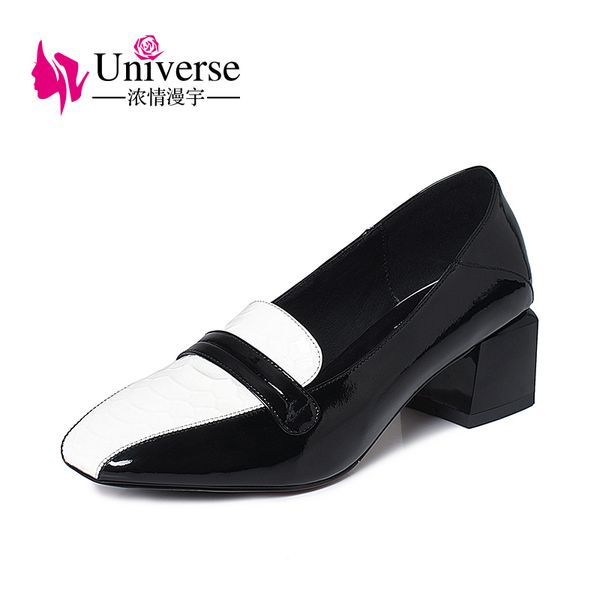 universe k045 new design 2020 black+white dress shoes women med heels shoes for girls
universe k045 new design 2020 black+white dress shoes women med heels shoes for girls