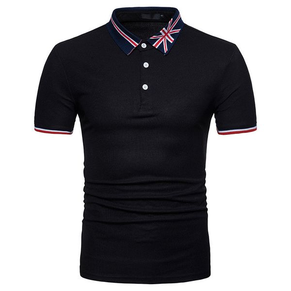 мужская мода solid дышащий polo с дизайнером англии флаг neck мужчины tops casual пэчворк летняя одежда, White;black
мужская мода solid дышащий polo с дизайнером англии флаг neck мужчины tops casual пэчворк летняя одежда, White;black