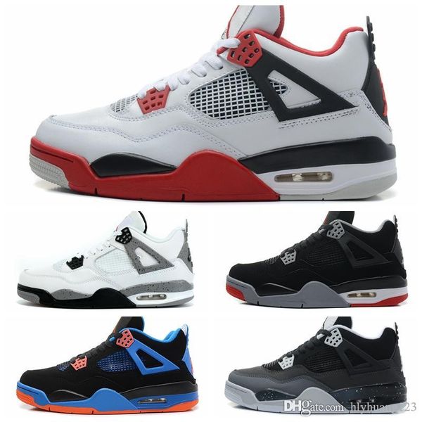 4 men basketball shoes sneakers thunder white cement pure money bred royalty game royal 4s sports shoes us 7-13
4 men basketball shoes sneakers thunder white cement pure money bred royalty game royal 4s sports shoes us 7-13