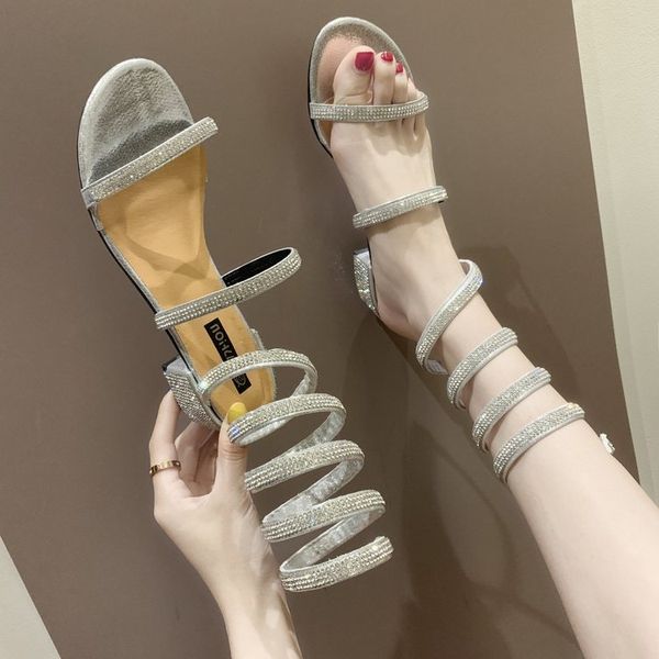 women's shoes 2019 chan rao wang red celebrity style sandals new style serpentine women's summer chunky-heel semi-high heeled si, Black
women's shoes 2019 chan rao wang red celebrity style sandals new style serpentine women's summer chunky-heel semi-high heeled si, Black