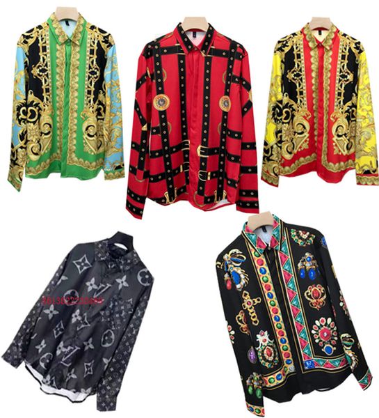 2020 brand new mens рубашки платья вскользь рубашки мужчин medusa рубашки gold floral print slim fit рубашки мужские, White;black
2020 brand new mens рубашки платья вскользь рубашки мужчин medusa рубашки gold floral print slim fit рубашки мужские, White;black