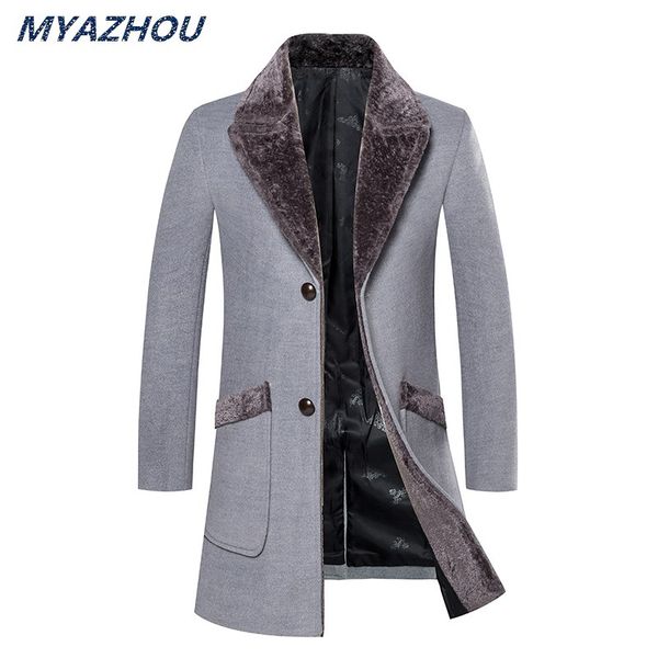 new 2019 autumn and winter men's casual windbreaker men's long winter coat large size business slim wool coat, Black
new 2019 autumn and winter men's casual windbreaker men's long winter coat large size business slim wool coat, Black