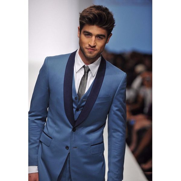 two buttons groomsmen shawl lapel wedding groom tuxedos men suits wedding/prom/dinner man blazer(jacket+tie+vest+pants) b775, Black;gray
two buttons groomsmen shawl lapel wedding groom tuxedos men suits wedding/prom/dinner man blazer(jacket+tie+vest+pants) b775, Black;gray