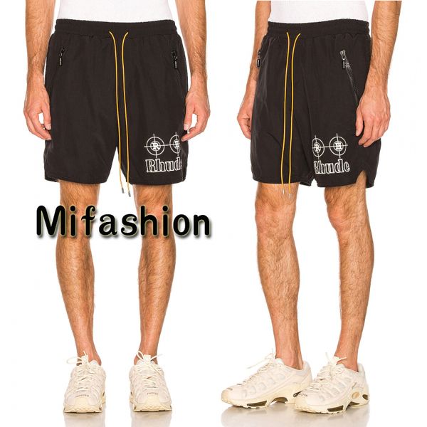2019 Summer America Rhude Drop Crotch Fashion Men Luxury Shorts Casual Kanye West Dwyane Wade Sweatshort Women Beach Short Pants
2019 Summer America Rhude Drop Crotch Fashion Men Luxury Shorts Casual Kanye West Dwyane Wade Sweatshort Women Beach Short Pants
