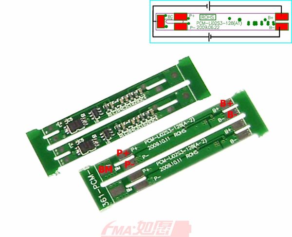 1pcs fma protection circuit module square pcm for 2s 7.2v 7.4v li-ion li-po battery charging/discharging control 2.5-8a smf
1pcs fma protection circuit module square pcm for 2s 7.2v 7.4v li-ion li-po battery charging/discharging control 2.5-8a smf