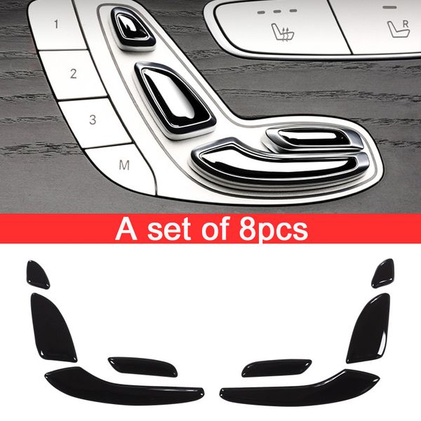 for e class w213 e200 e300 glc c class w205 abs gloss black seat button sequins 2 styles
for e class w213 e200 e300 glc c class w205 abs gloss black seat button sequins 2 styles