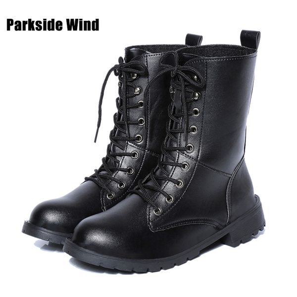 parkside wind women boots flat shoes pu leather mid ankle boots female lace up shoes wear-resistant 2020 autumn winter, Black
parkside wind women boots flat shoes pu leather mid ankle boots female lace up shoes wear-resistant 2020 autumn winter, Black