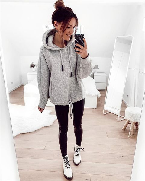 wontive hoodies women 2019 female long sleeve solid color hooded sweatshirt hoodie tracksuit sweat coat casual sportswear, Black
wontive hoodies women 2019 female long sleeve solid color hooded sweatshirt hoodie tracksuit sweat coat casual sportswear, Black
