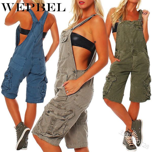 wepbel women's fashion loose denim overalls pants summer casual bib shorts jeans ladies strap jumpsuits rompers trousers, Blue
wepbel women's fashion loose denim overalls pants summer casual bib shorts jeans ladies strap jumpsuits rompers trousers, Blue