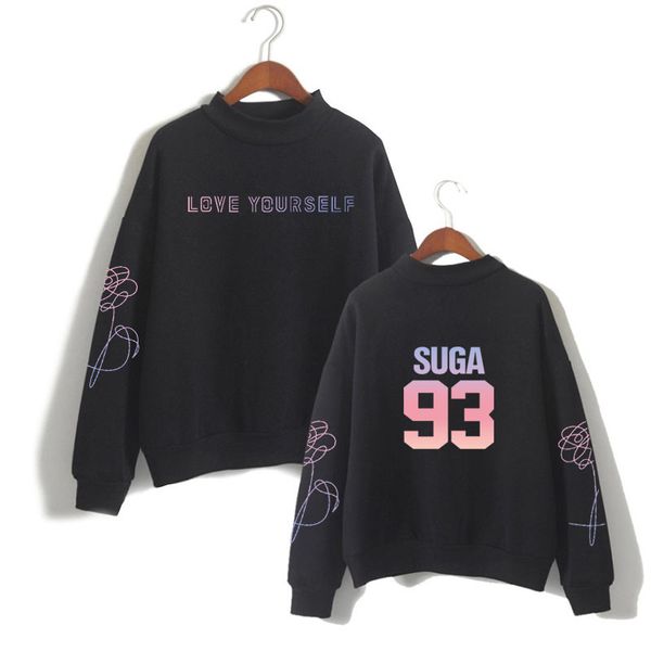 suga 93 loveyourself bangtan sweatshirt love yourself rapmonster 94 women's sweatshirt harajuku kpop bangtan hope world poc, Black
suga 93 loveyourself bangtan sweatshirt love yourself rapmonster 94 women's sweatshirt harajuku kpop bangtan hope world poc, Black