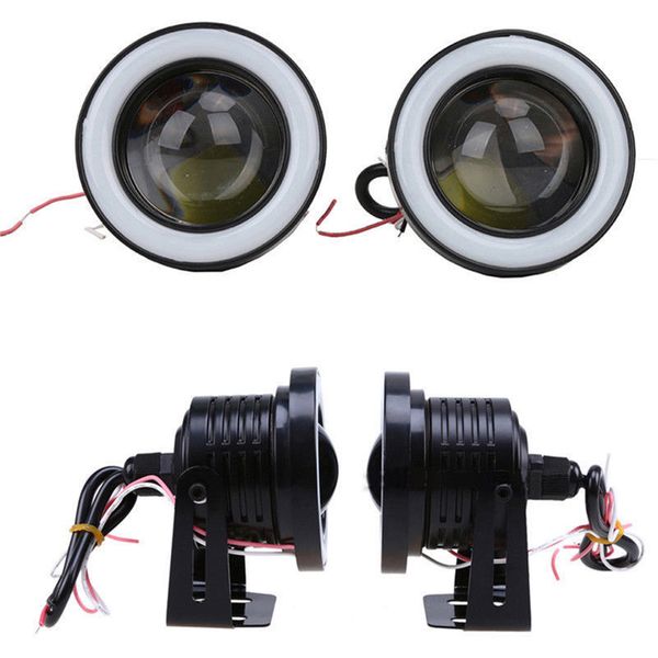 1 pair 3inch white red blue light car angel eye cob halo ring led projector lamp fog driving light
1 pair 3inch white red blue light car angel eye cob halo ring led projector lamp fog driving light