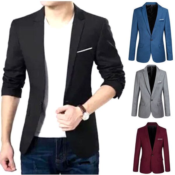 шарм мужского повседневного slim fit one button костюм blazer мода формальной куртка пальто tops плюс размер, Black;brown
шарм мужского повседневного slim fit one button костюм blazer мода формальной куртка пальто tops плюс размер, Black;brown