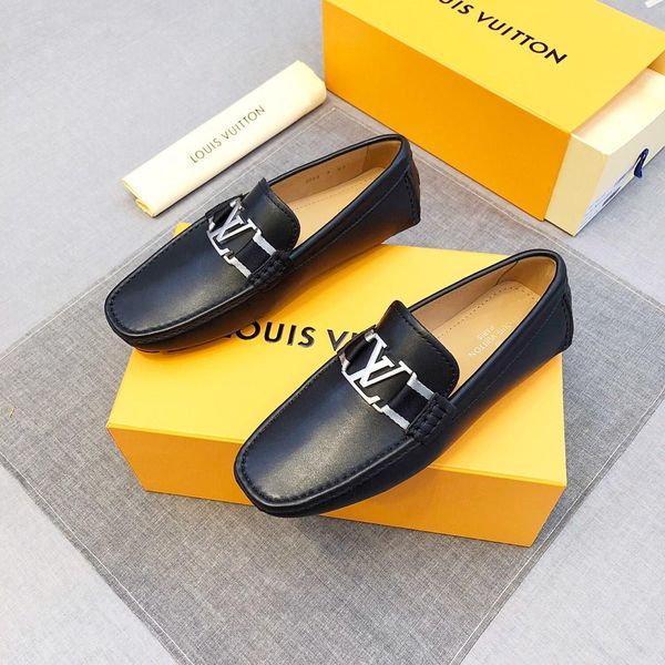 new style luxury men's formal business shoes fashion design brand classic retro texture soft outsole suitable for casual office jde, Black 
new style luxury men's formal business shoes fashion design brand classic retro texture soft outsole suitable for casual office jde, Black