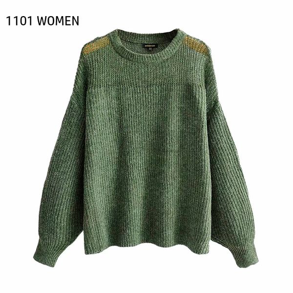 new spring women's green o-neck lantern sleeve contrast color knitted sweater pullover fashion casual female, White;black
new spring women's green o-neck lantern sleeve contrast color knitted sweater pullover fashion casual female, White;black