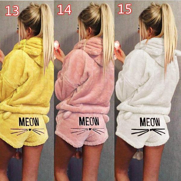 женщины pajama наборы 2020 осень зима фланель мультфильм теплые пижамы женщины домашняя одежда животных спящая кошка женская пижама, Gray
женщины pajama наборы 2020 осень зима фланель мультфильм теплые пижамы женщины домашняя одежда животных спящая кошка женская пижама, Gray