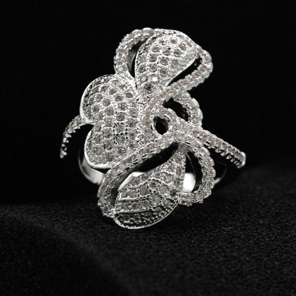 women fashion rings with cz pave setting copper plated rhodium flower design cubic zircon ring ladies anniversary party jewelry, Slivery;golden
women fashion rings with cz pave setting copper plated rhodium flower design cubic zircon ring ladies anniversary party jewelry, Slivery;golden