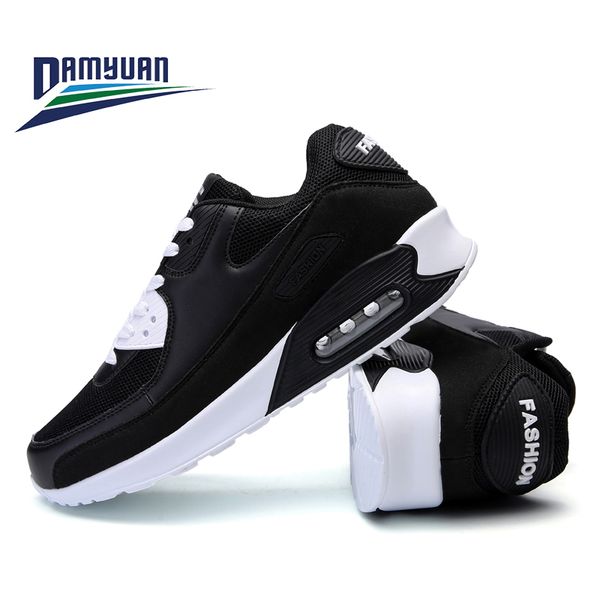 damyuan flats lovers comfortable walking jogging shoes couple shoes air cushion lightweight womens mens sport flat loafers, Black
damyuan flats lovers comfortable walking jogging shoes couple shoes air cushion lightweight womens mens sport flat loafers, Black