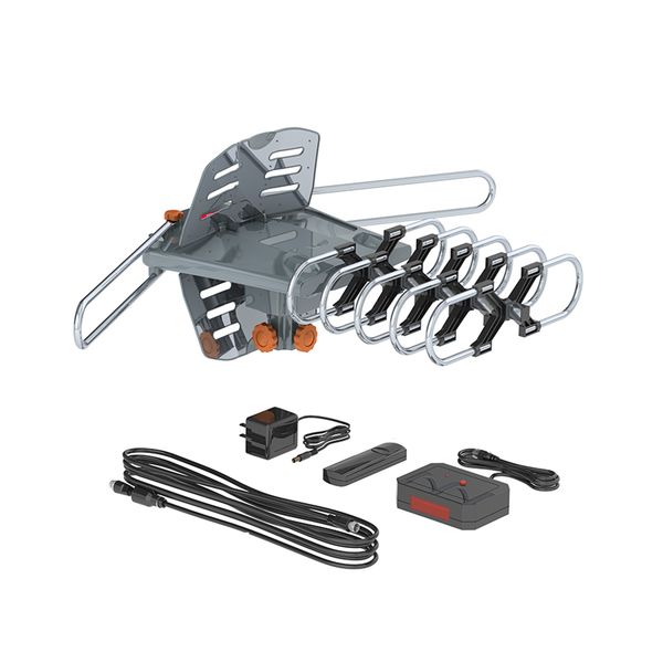 ta-102g outdoor amplified hdtv antenna 150 mile range 360° rotation uhf/vhf dual band 28-36db antenna
ta-102g outdoor amplified hdtv antenna 150 mile range 360° rotation uhf/vhf dual band 28-36db antenna