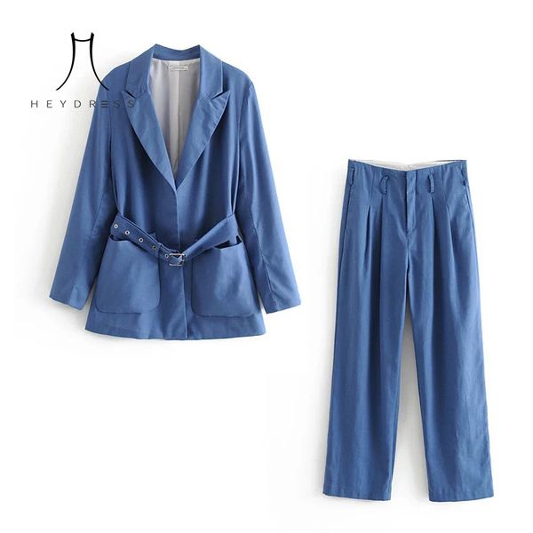 heydress women 2019 autumn sashes blazer suit office lady blue pocket cotton and linen pants female fashion work blazer, White;black
heydress women 2019 autumn sashes blazer suit office lady blue pocket cotton and linen pants female fashion work blazer, White;black