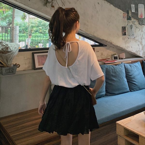 bamboo cotton personalized back-leaking printed t-shirt bamboo cotton personalized back-leaking printed t-shirt, White