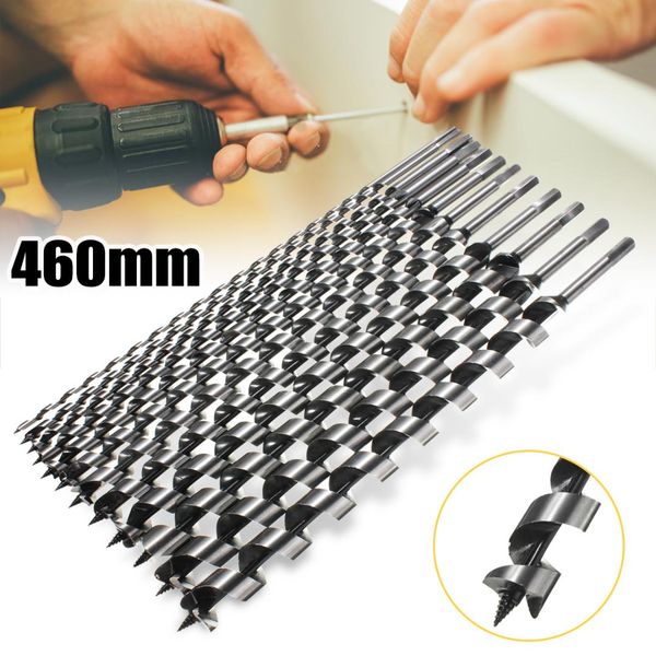 1pcs 460mm long 6/8/10/12/18/20mm auger drill bits wood carpenter masonry wood drills set for woodworking
1pcs 460mm long 6/8/10/12/18/20mm auger drill bits wood carpenter masonry wood drills set for woodworking