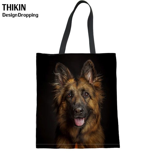 thikin 3d german shepherd printing girls shopper bags women large reusable canvas tote girls cloth shopper bags shopping eco bag
thikin 3d german shepherd printing girls shopper bags women large reusable canvas tote girls cloth shopper bags shopping eco bag