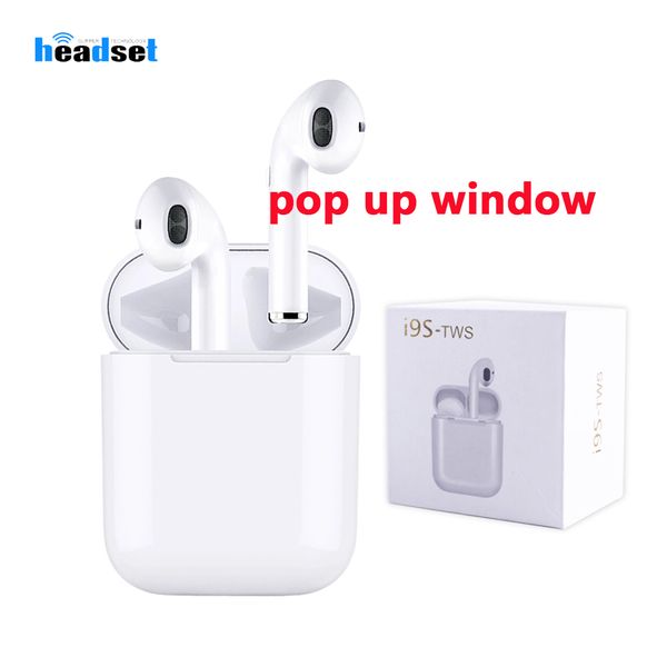 i9s tws wireless bluetooth 5.0 headphones ture stereo Earphones earbuds with magnetic charger case support pop up window
i9s tws wireless bluetooth 5.0 headphones ture stereo Earphones earbuds with magnetic charger case support pop up window