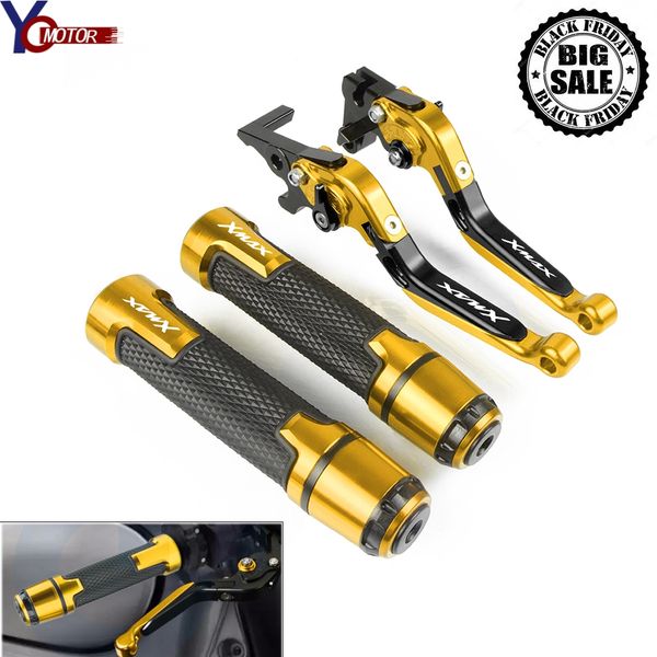 for yamaha xmax x-amx 125 250 400 all year motorcycle cnc folding brake clutch lever and handle grips xmax 125 250 400handbar
for yamaha xmax x-amx 125 250 400 all year motorcycle cnc folding brake clutch lever and handle grips xmax 125 250 400handbar