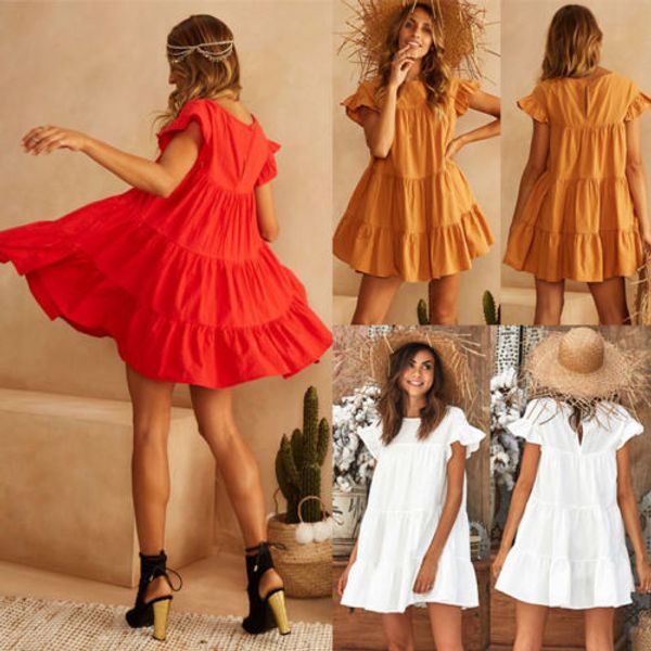woman clothes womens designer dress womens summer short sleeve mini tank dress ladies loose casual beach chiffon sundress drop shipping, Black;gray
woman clothes womens designer dress womens summer short sleeve mini tank dress ladies loose casual beach chiffon sundress drop shipping, Black;gray