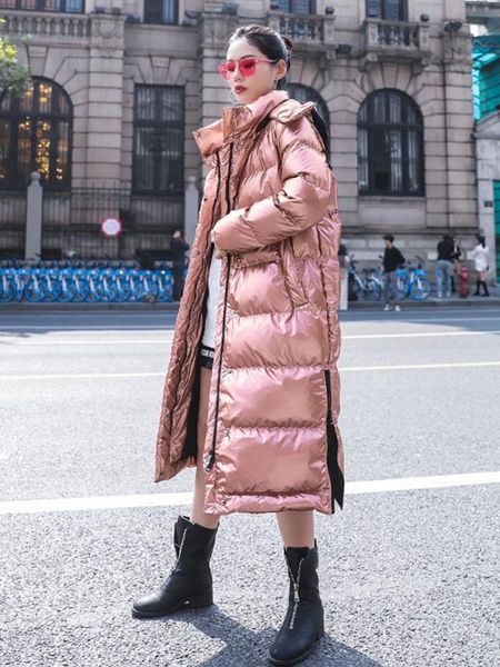 solid color shiny black red hooded long high-end cotton jacket warm thick casual fashion winter ladies parka coat 2020 new
solid color shiny black red hooded long high-end cotton jacket warm thick casual fashion winter ladies parka coat 2020 new