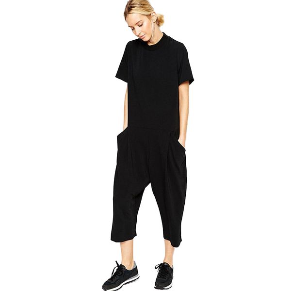 black rompers womens jumpsuit seven big jumpsuit side pocket loose-fitting body jumpsuits romper overalls for women, Black;white
black rompers womens jumpsuit seven big jumpsuit side pocket loose-fitting body jumpsuits romper overalls for women, Black;white
