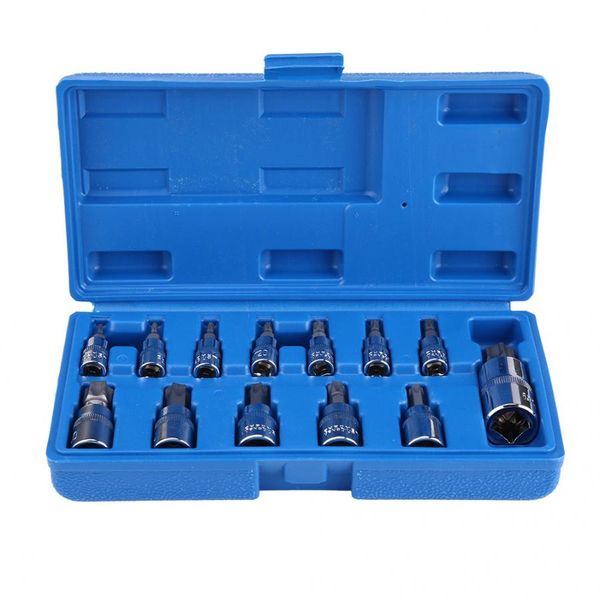 13pcs star bit socket set 1/2inch 3/8inch 1/4inch drive chrome-vanadium steel for car repair tool set
13pcs star bit socket set 1/2inch 3/8inch 1/4inch drive chrome-vanadium steel for car repair tool set